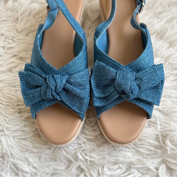 Coutgo Womens Platform Espadrille Wedge Sandal New In Box Size 9.5 - Picture 2 of 8